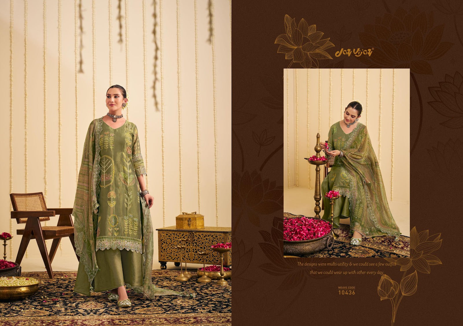 Rasme Jay Vijay Plazzo Style Suits Manufacturer