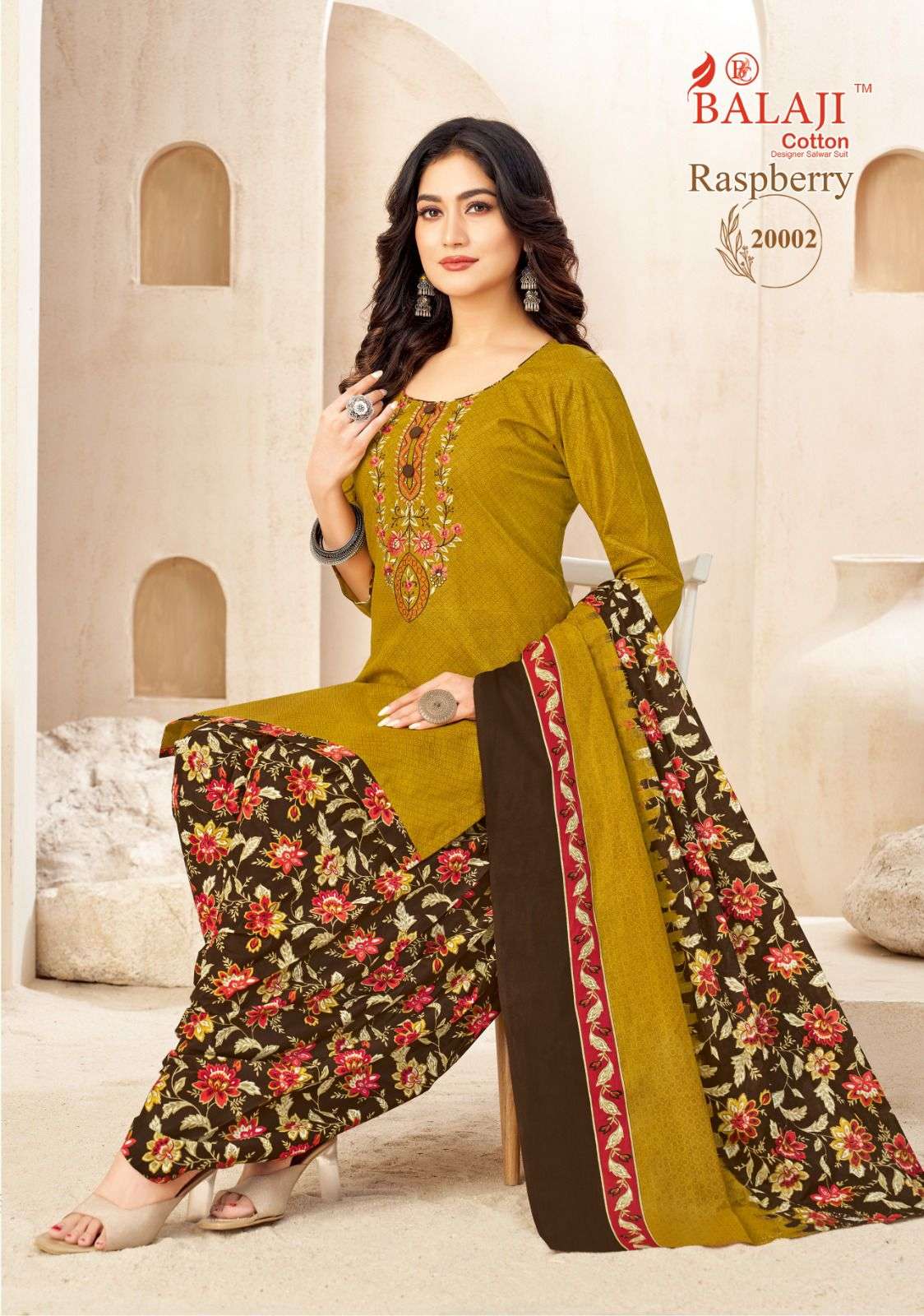 Raspberry Vol 20 Balaji Cotton Dress Material Manufacturer India