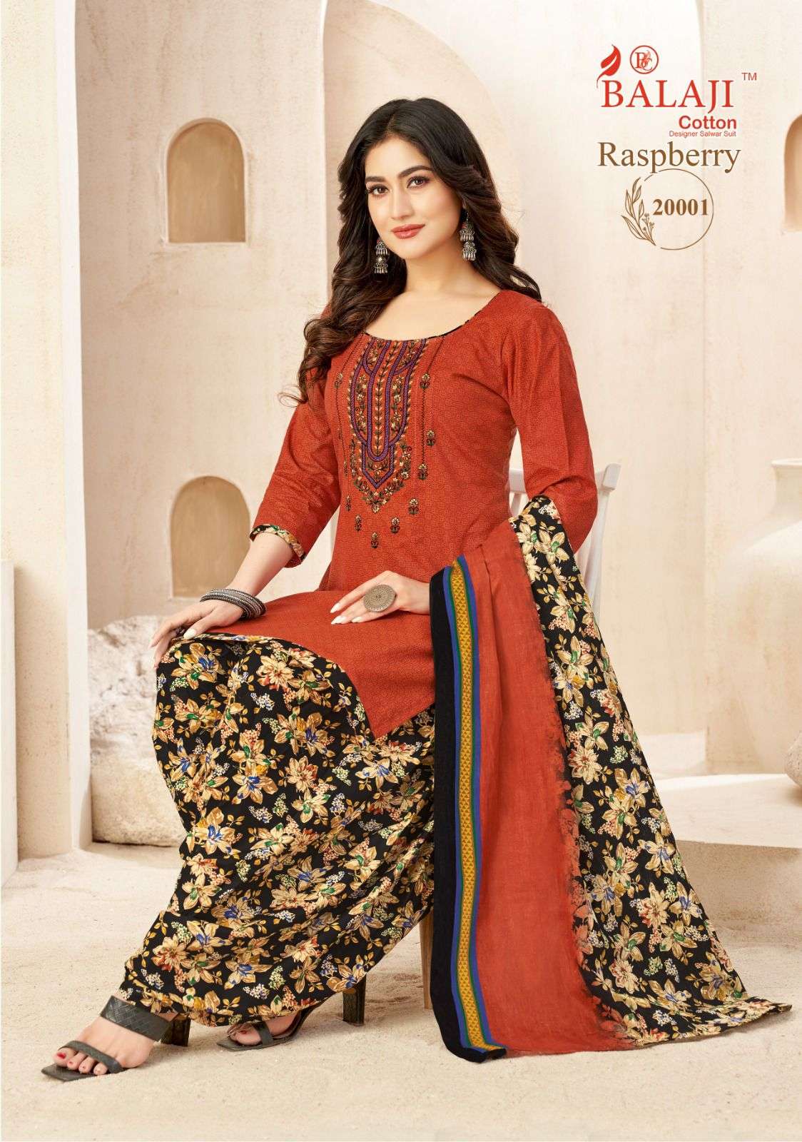 Raspberry Vol 20 Balaji Cotton Dress Material Manufacturer India
