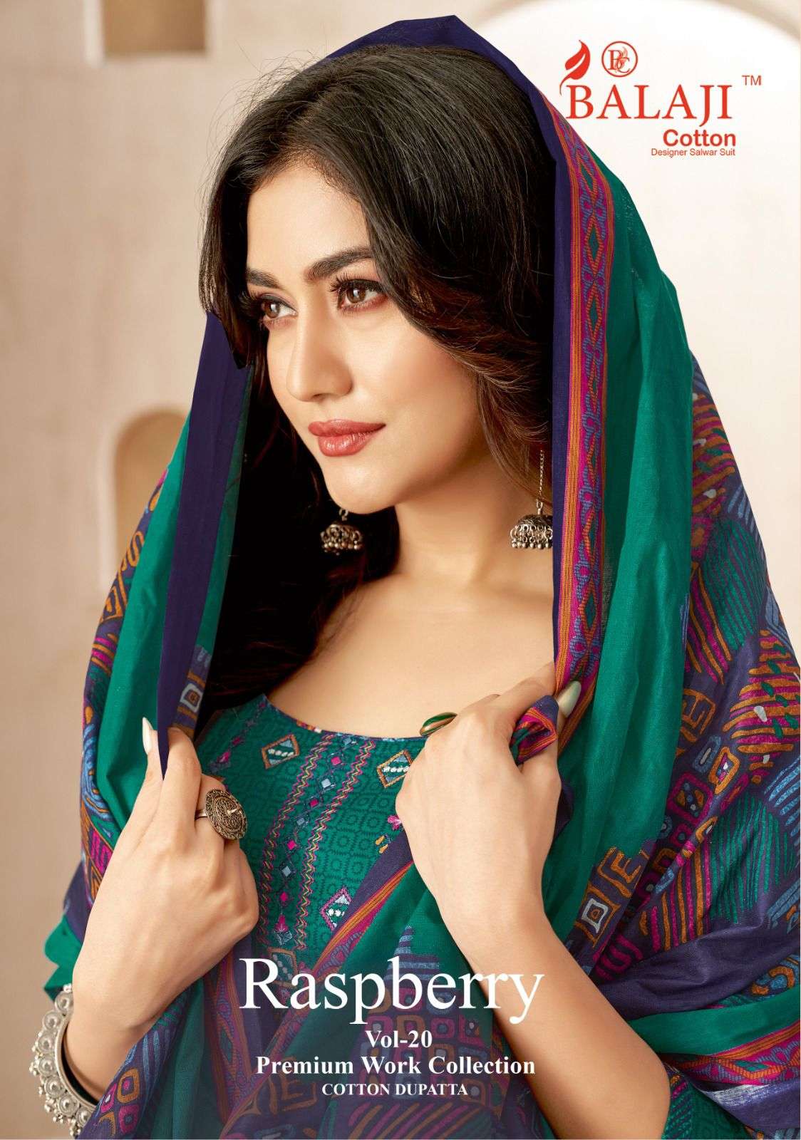 Raspberry Vol 20 Balaji Cotton Dress Material Manufacturer India