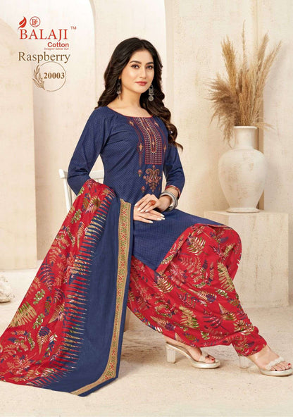 Raspberry Vol 20 Balaji Cotton Dress Material Manufacturer India