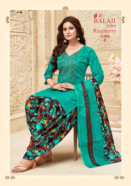 Raspberry Vol 21 Balaji Cotton Dress Material Supplier Gujarat