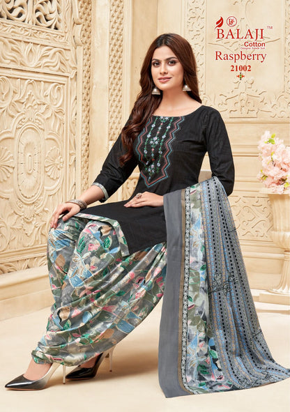 Raspberry Vol 21 Balaji Cotton Dress Material Supplier Gujarat