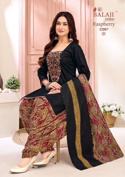 Raspberry Vol 22 Balaji Cotton Dress Material Wholesaler Ahmedabad