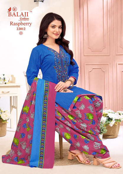 Raspberry Vol 22 Balaji Cotton Dress Material Wholesaler Ahmedabad