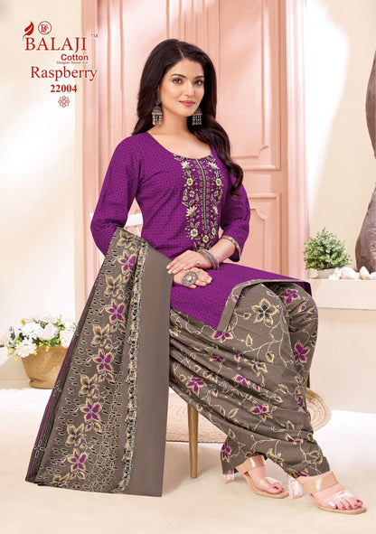 Raspberry Vol 22 Balaji Cotton Dress Material Wholesaler Ahmedabad