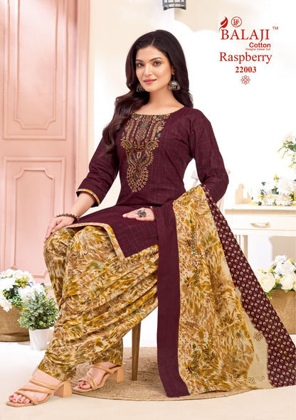 Raspberry Vol 22 Balaji Cotton Dress Material Wholesaler Ahmedabad
