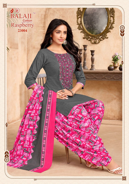 Raspberry Vol 23 Balaji Cotton Dress Material Supplier