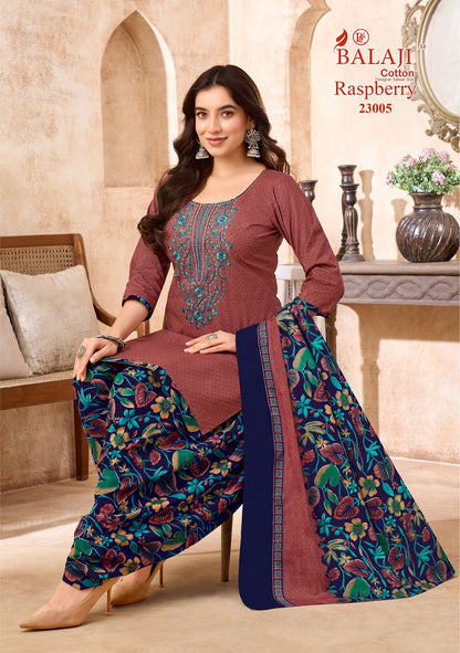 Raspberry Vol 23 Balaji Cotton Dress Material Supplier
