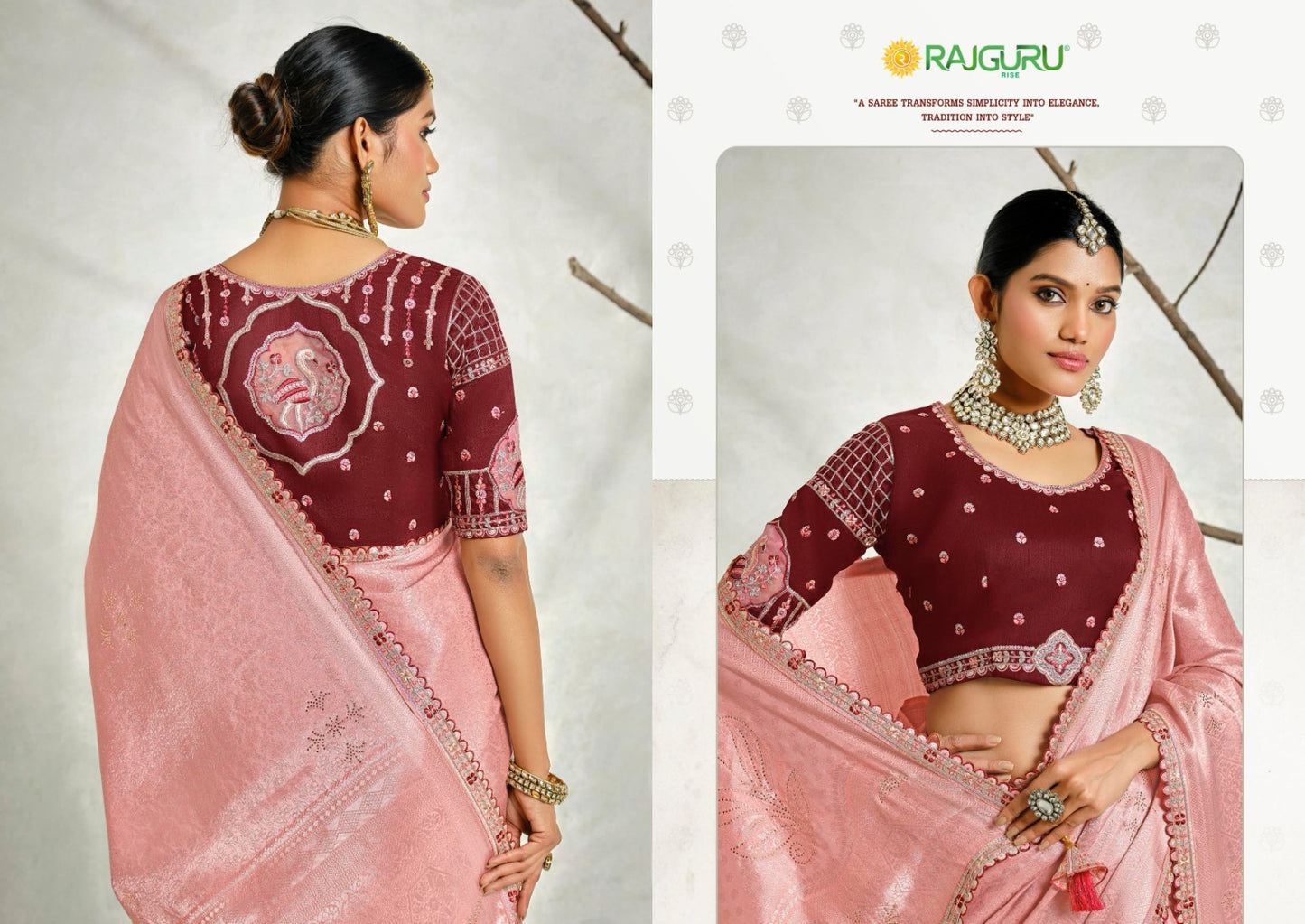Rathotsav Ruchi Rajguru Silk Sarees Wholesaler Ahmedabad