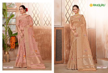 Rathotsav W Sagar Sequence Rajguru Cotton Sarees Exporter