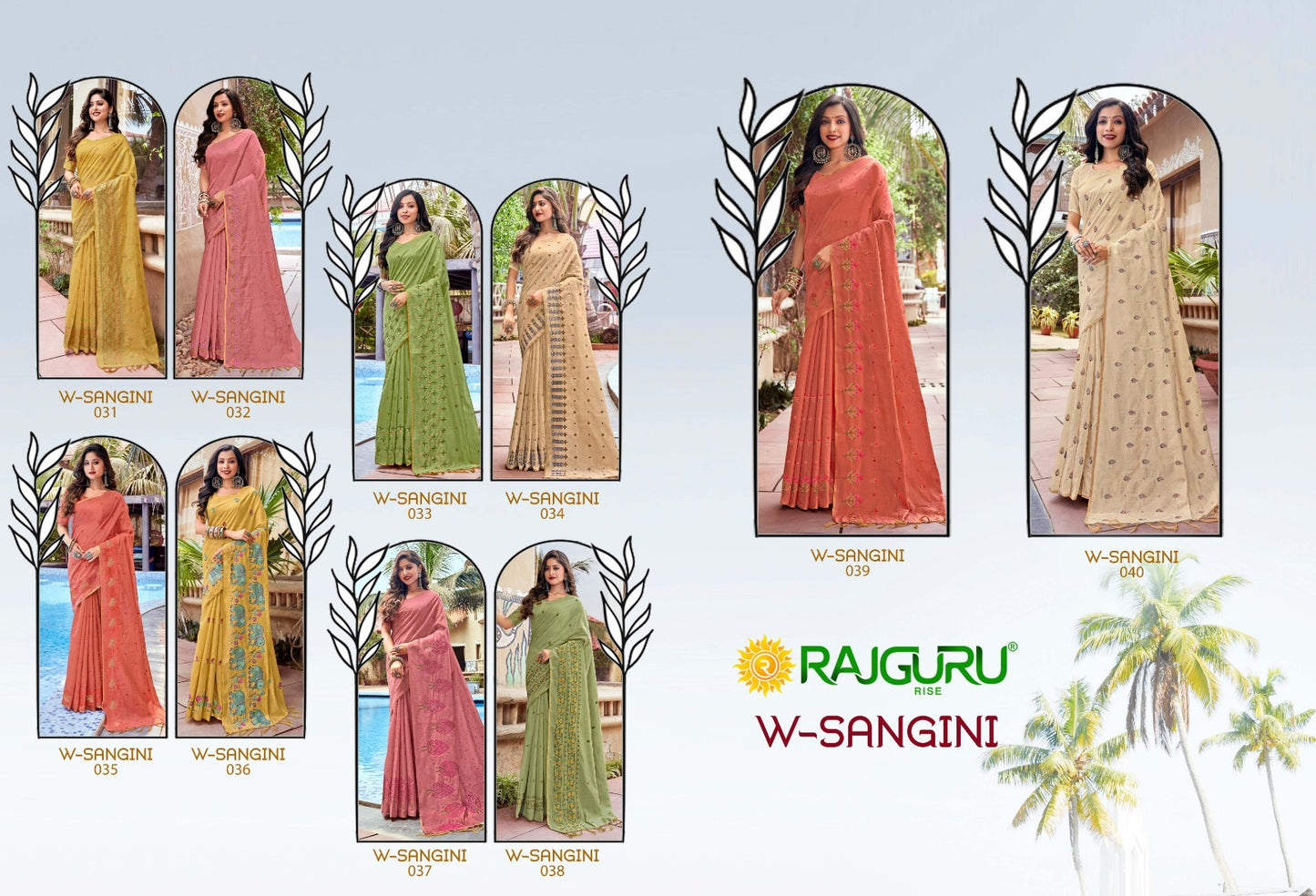 Rathotsav W Sangini Rajguru Chanderi Sarees Supplier