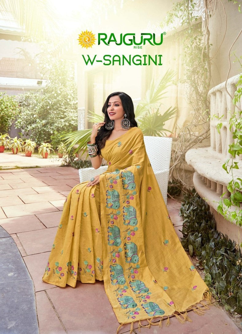 Rathotsav W Sangini Rajguru Chanderi Sarees Supplier