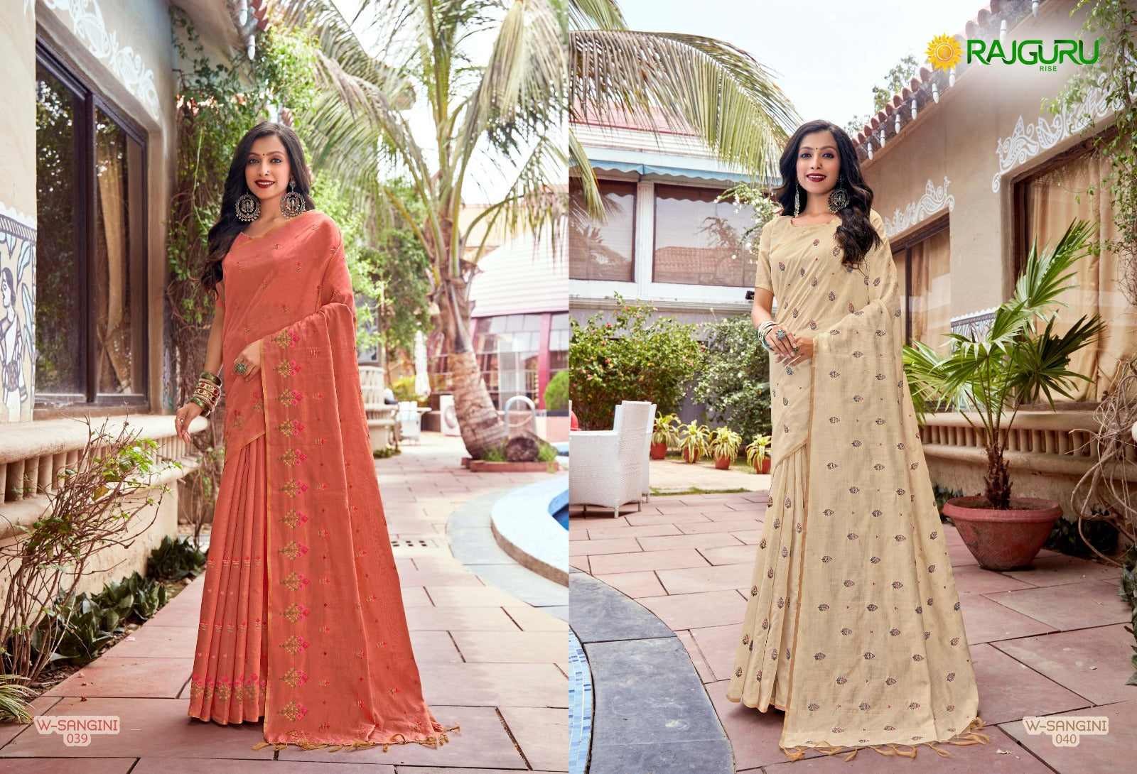 Rathotsav W Sangini Rajguru Chanderi Sarees Supplier