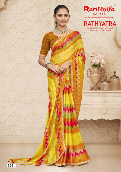 Rathyatra Ramrasiya Sarees Supplier Ahmedabad