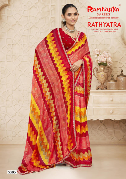 Rathyatra Ramrasiya Sarees Supplier Ahmedabad