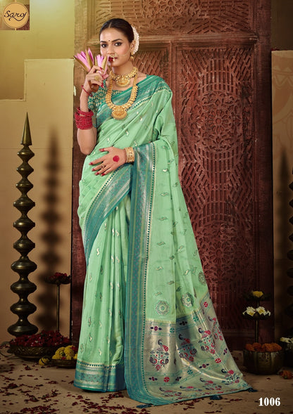 Ratnagiri Saroski 3 Saroj Organza Silk Sarees Manufacturer Ahmedabad