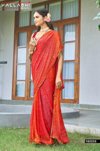 Ratnajyoti Vol 21 Vallabhi Prints Moss Sarees Supplier Ahmedabad