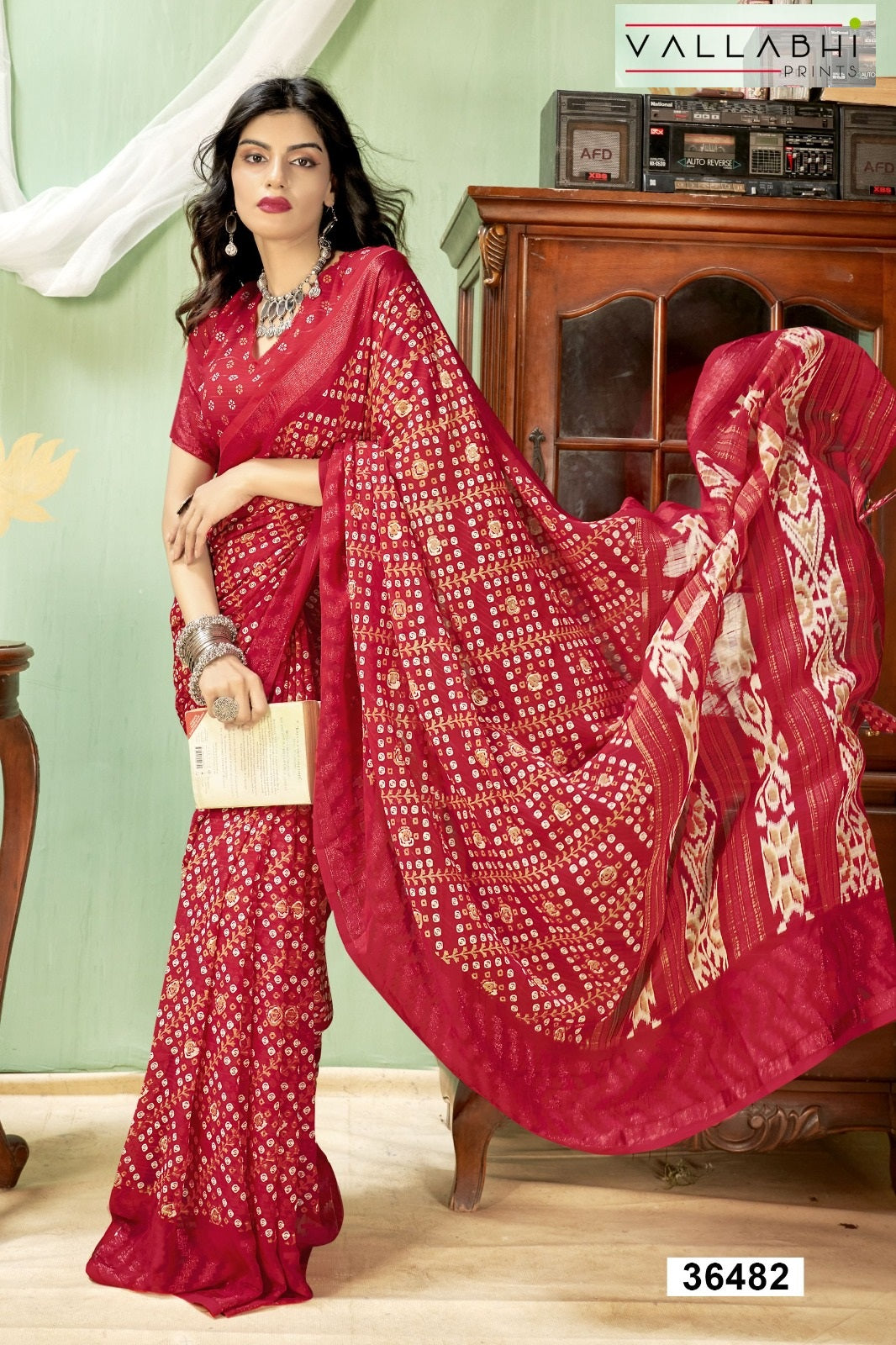 Ratnavali Vol 11 Vallabhi Prints Georgette Sarees Wholesale Price