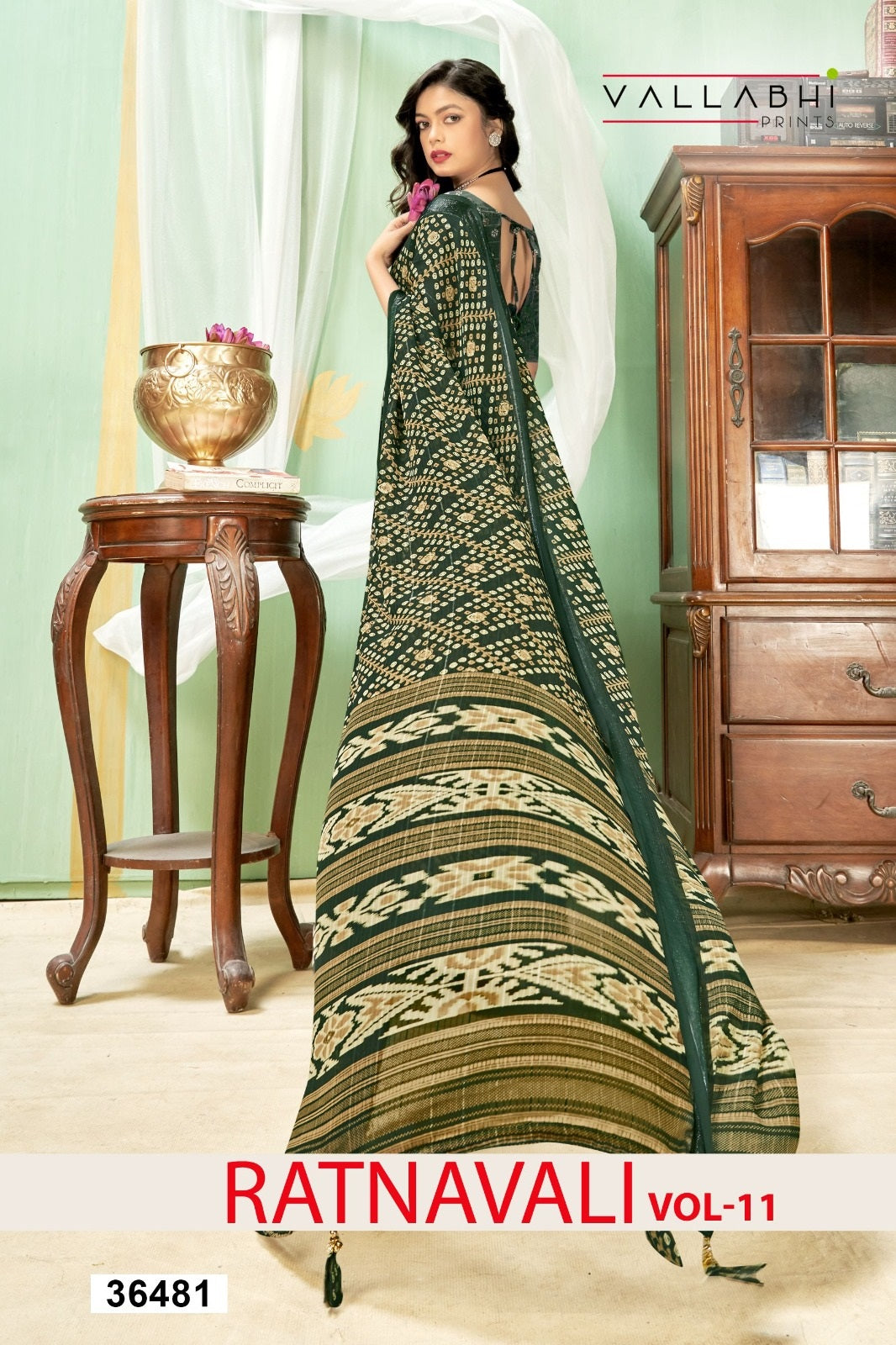 Ratnavali Vol 11 Vallabhi Prints Georgette Sarees Wholesale Price