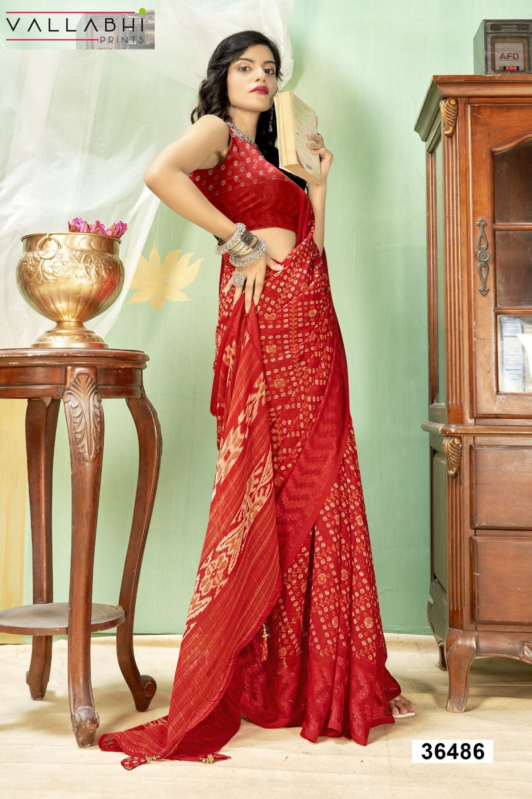 Ratnavali Vol 11 Vallabhi Prints Georgette Sarees Wholesale Price