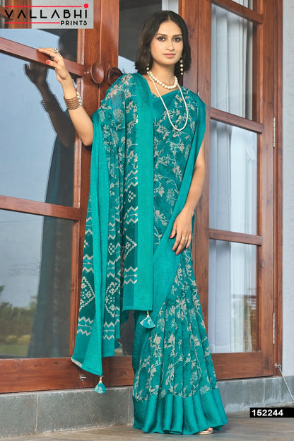 Ratnavali Vol 14 Vallabhi Prints Georgette Sarees Supplier India