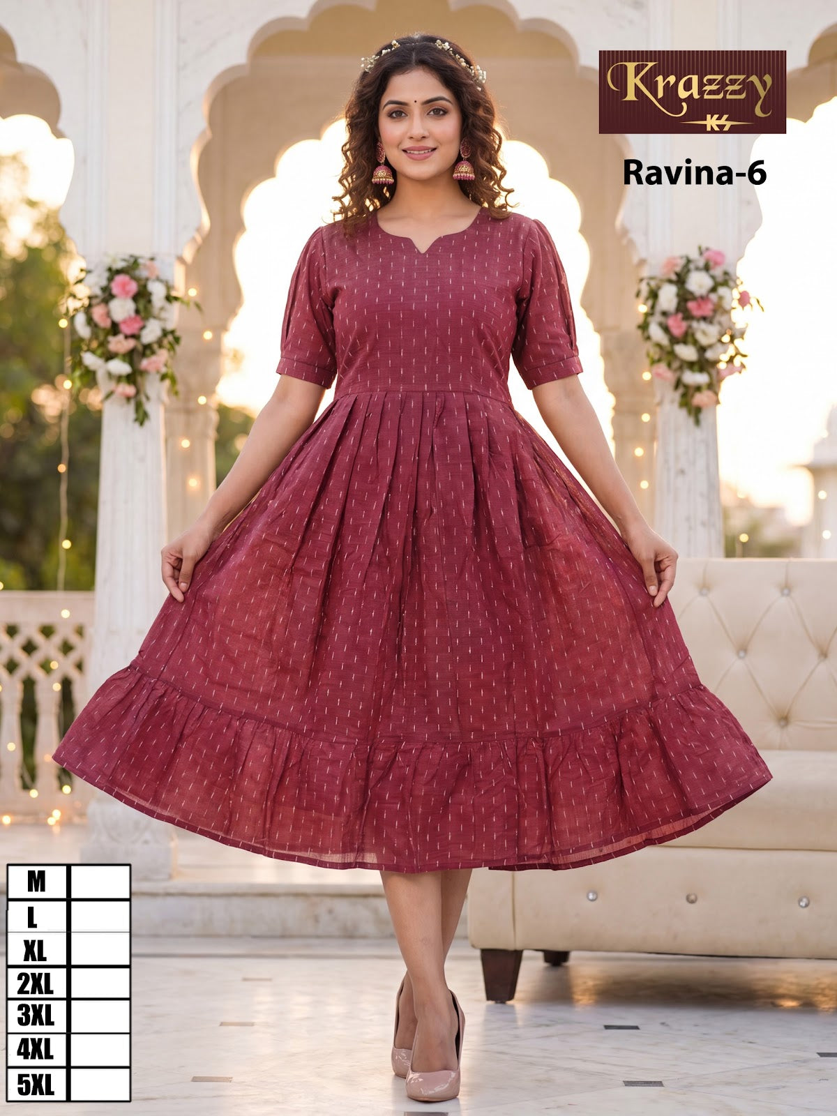 Ravina Kanha Anarkali Kurtis Wholesale Price