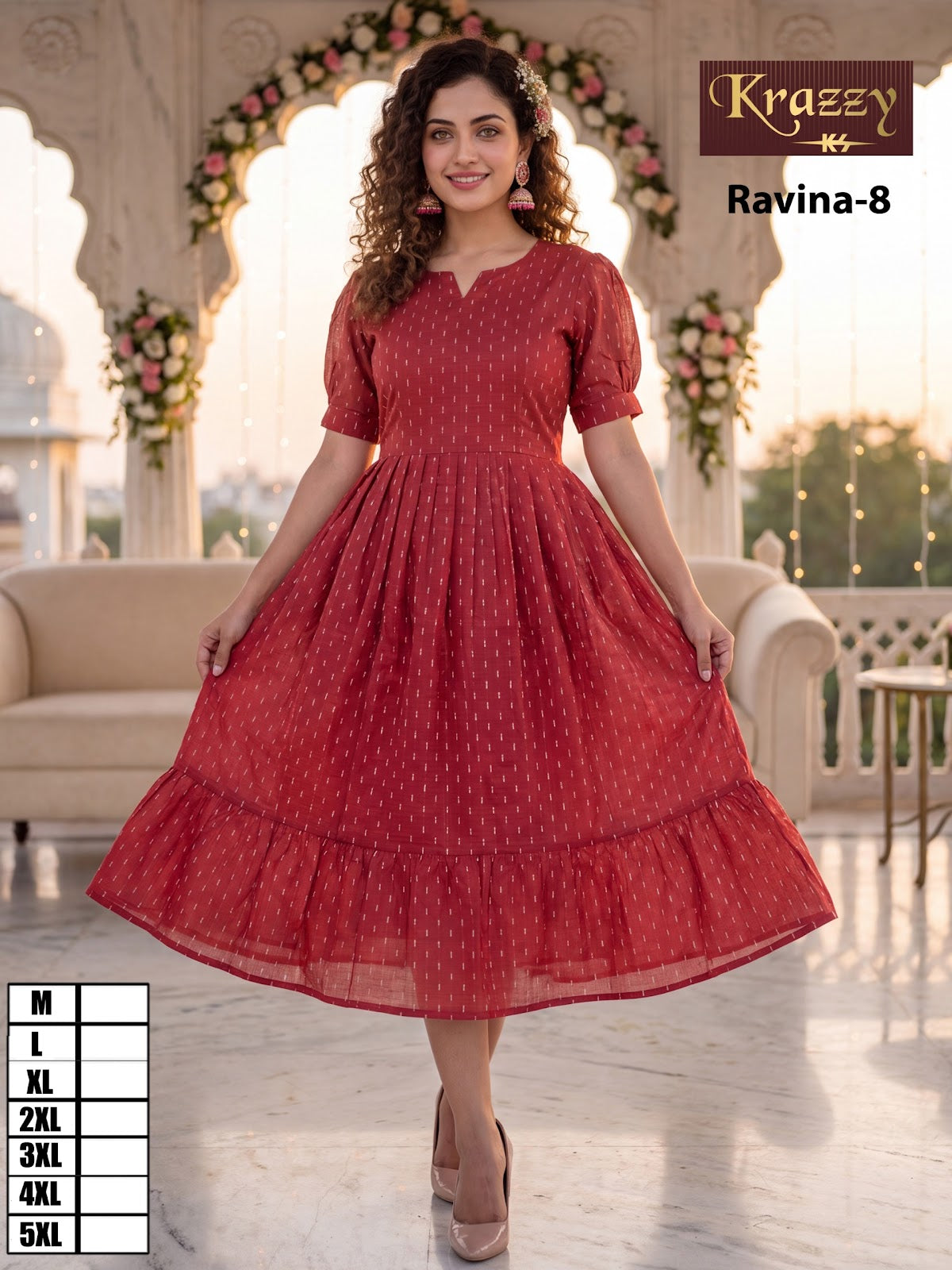 Ravina Kanha Anarkali Kurtis Wholesale Price