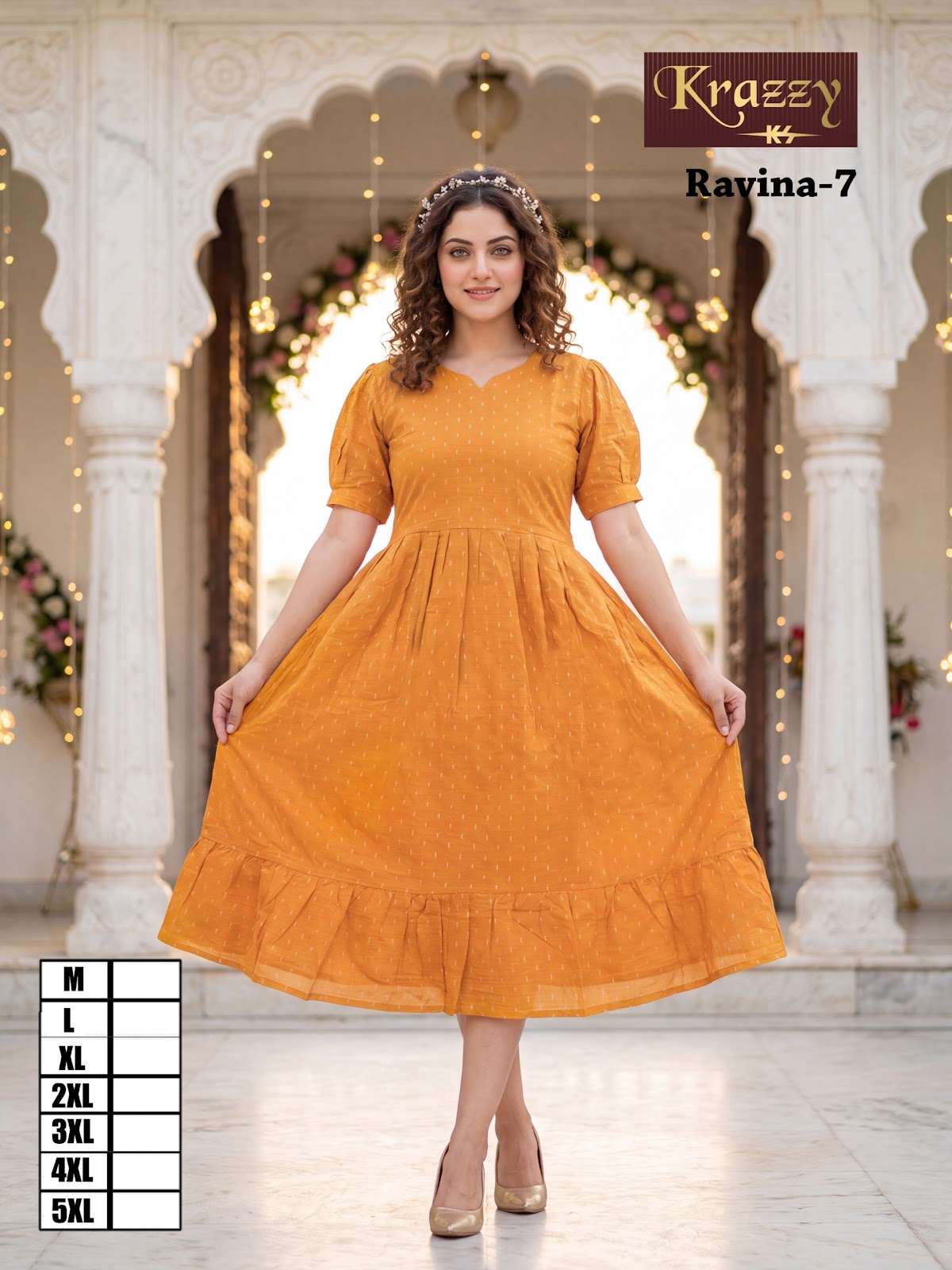 Ravina Kanha Anarkali Kurtis Wholesale Price
