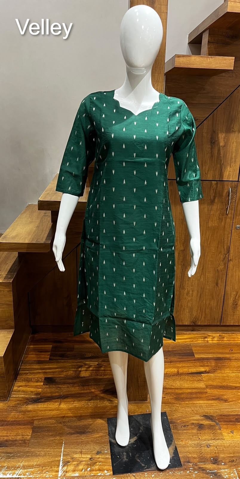 Raw Silk 2109 Velley Knee Length Kurtis Manufacturer