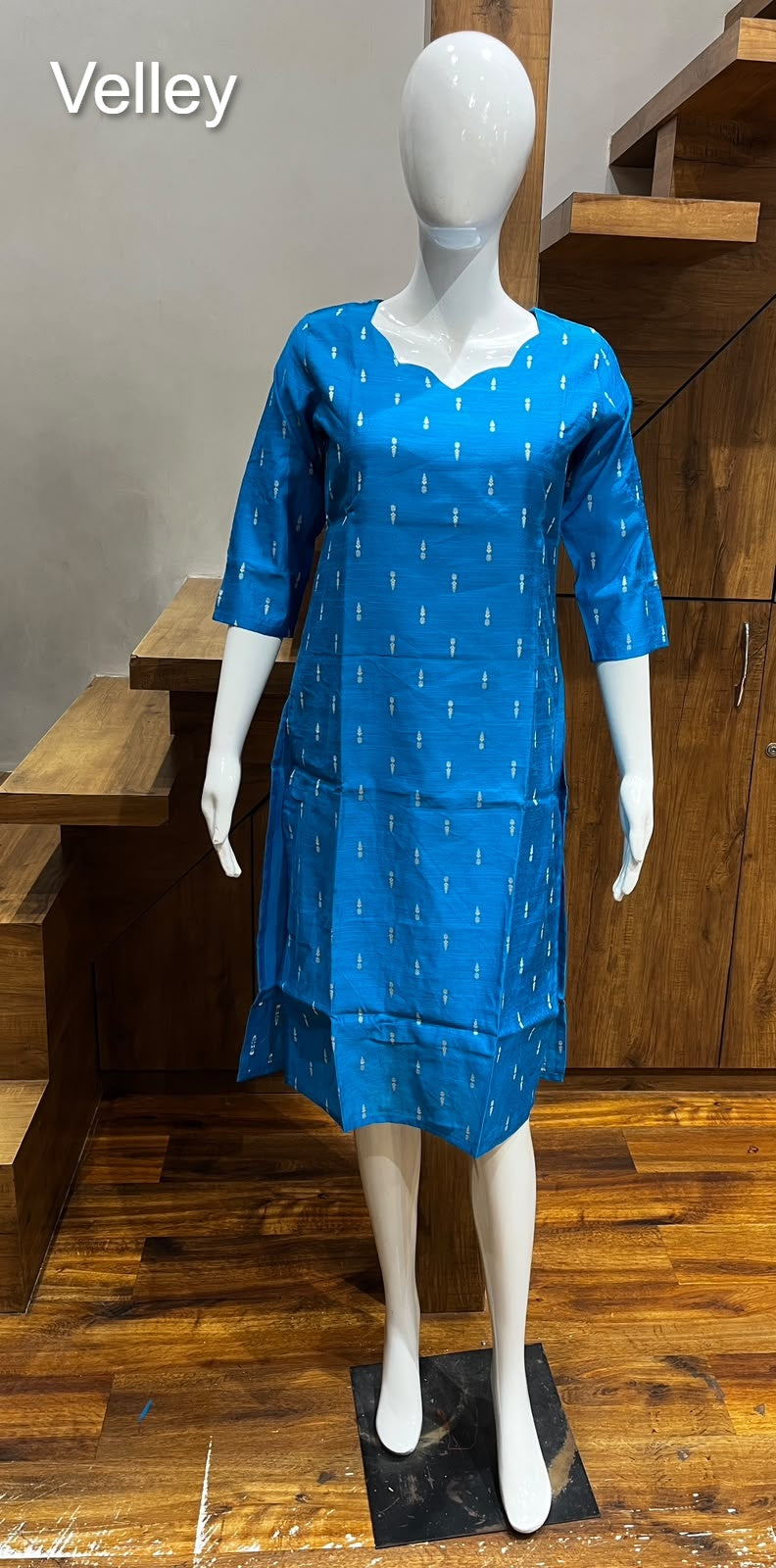 Raw Silk 2109 Velley Knee Length Kurtis Manufacturer