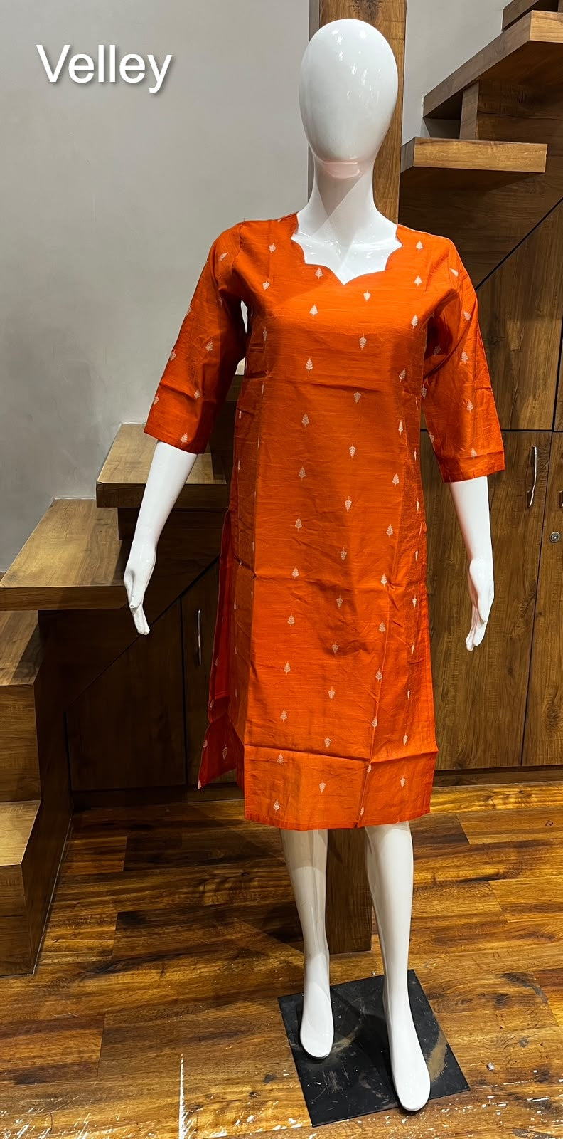 Raw Silk 2109 Velley Knee Length Kurtis Manufacturer
