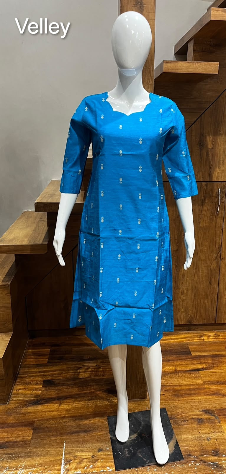 Raw Silk 2109 Velley Knee Length Kurtis Manufacturer