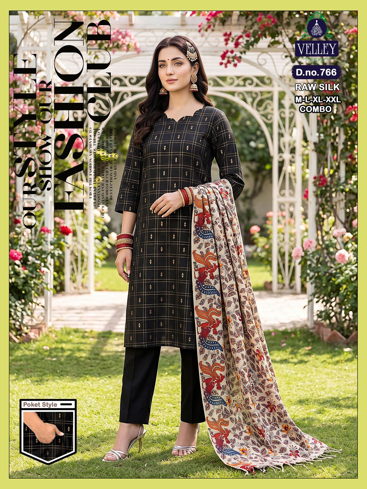 Raw Silk 2908 Velley Readymade Pant Style Suits Supplier Ahmedabad