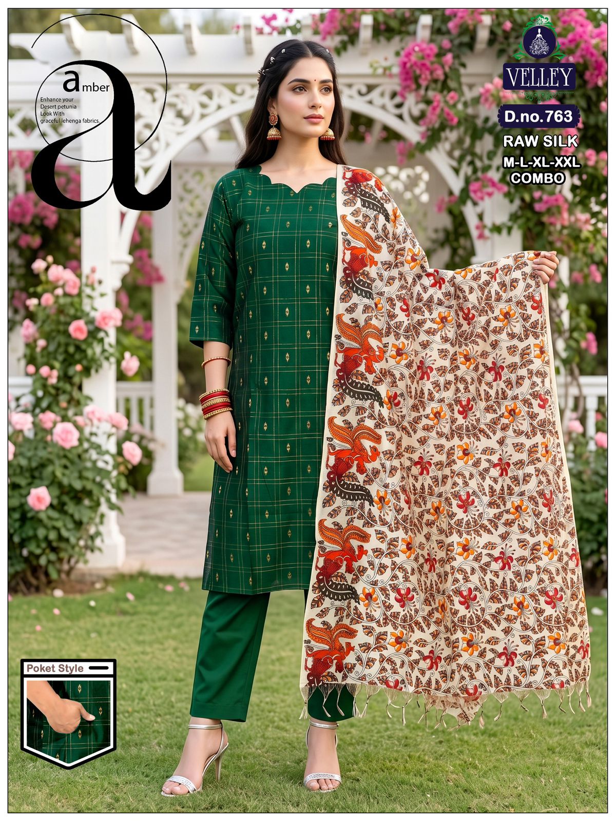 Raw Silk 2908 Velley Readymade Pant Style Suits Supplier Ahmedabad