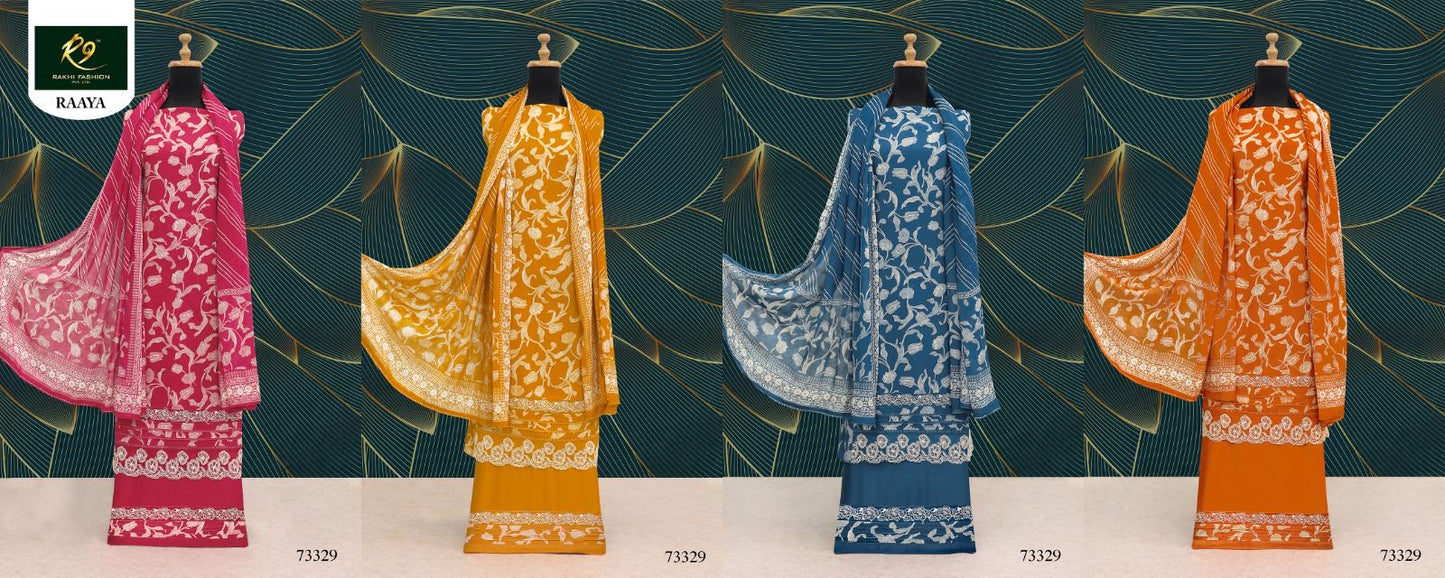 Rayaa Rakhi Fashion Cotton Salwar Suits Supplier Ahmedabad