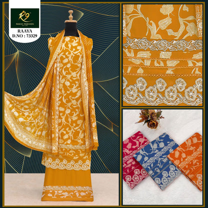Rayaa Rakhi Fashion Cotton Salwar Suits Supplier Ahmedabad