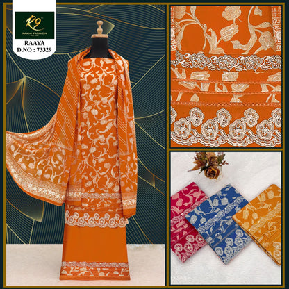 Rayaa Rakhi Fashion Cotton Salwar Suits Supplier Ahmedabad