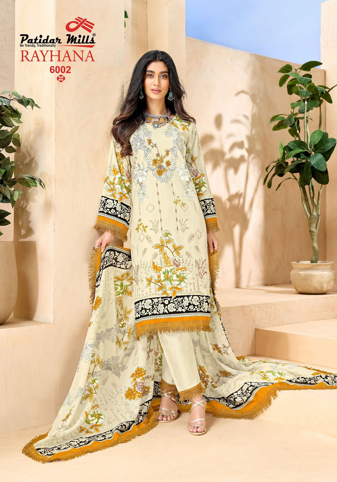 Rayhana Vol 2 Patidar Mills Cotton Karachi Salwar Suits Supplier
