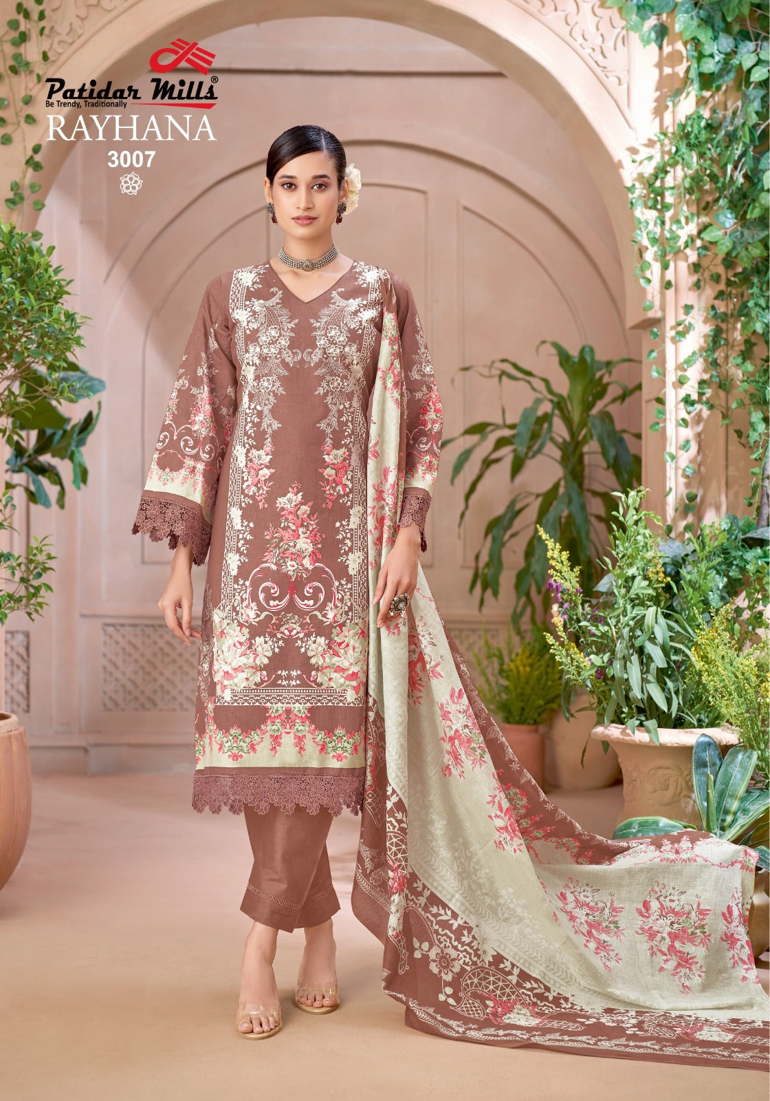 Rayhana Vol 3 Patidar Mills Cotton Karachi Salwar Suits Manufacturer Ahmedabad