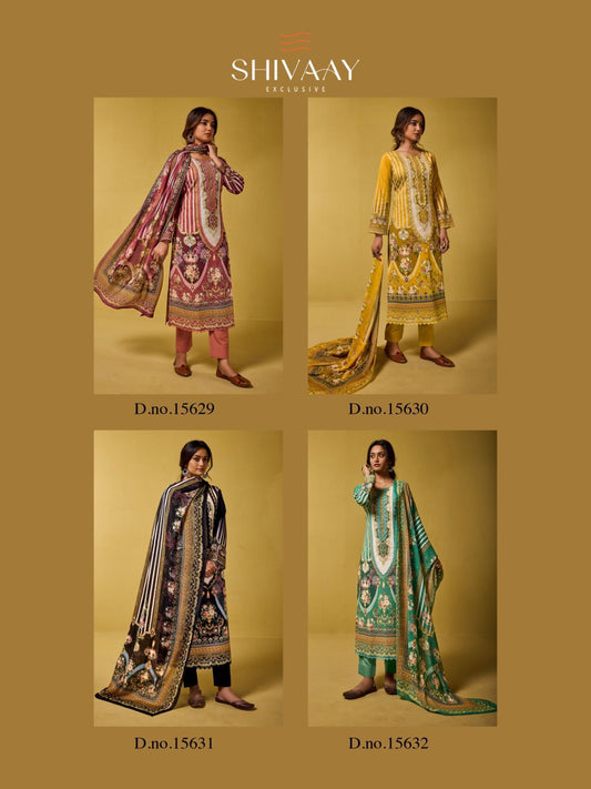 Rayna Shivaay Lawn Cotton Pant Style Suits Wholesaler Ahmedabad