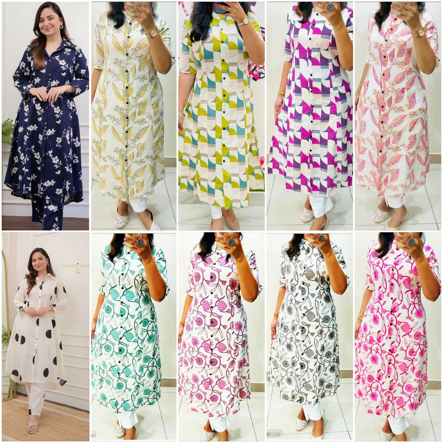 Rayon1309 Pavitra Sharma Kurti Pant Set Exporter Gujarat