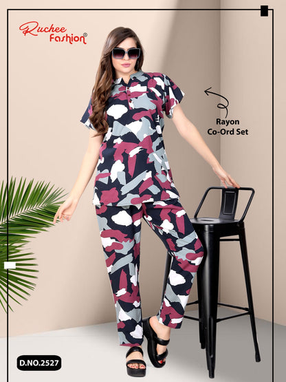 Rayon 010125 Ruchee Fashion Co Ord Set Wholesaler India
