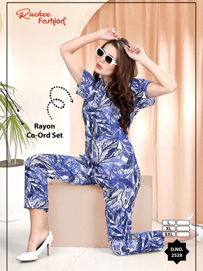 Rayon 010125 Ruchee Fashion Co Ord Set Wholesaler India