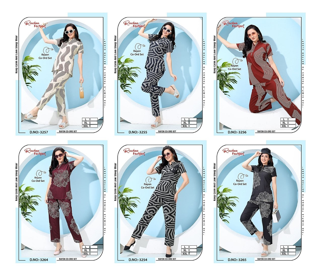 Rayon 020625 Ruchee Fashion Co Ord Set Manufacturer