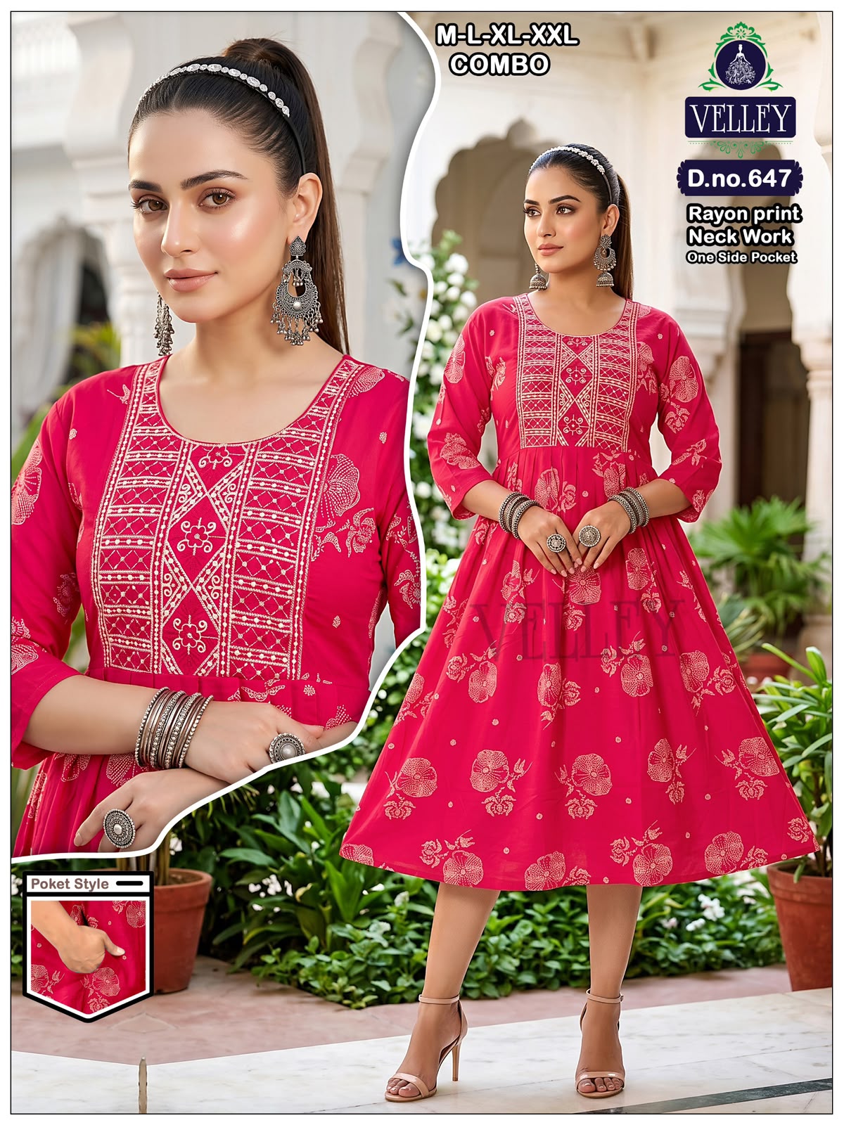 Rayon 2508 Velley Anarkali Kurtis Supplier Gujarat