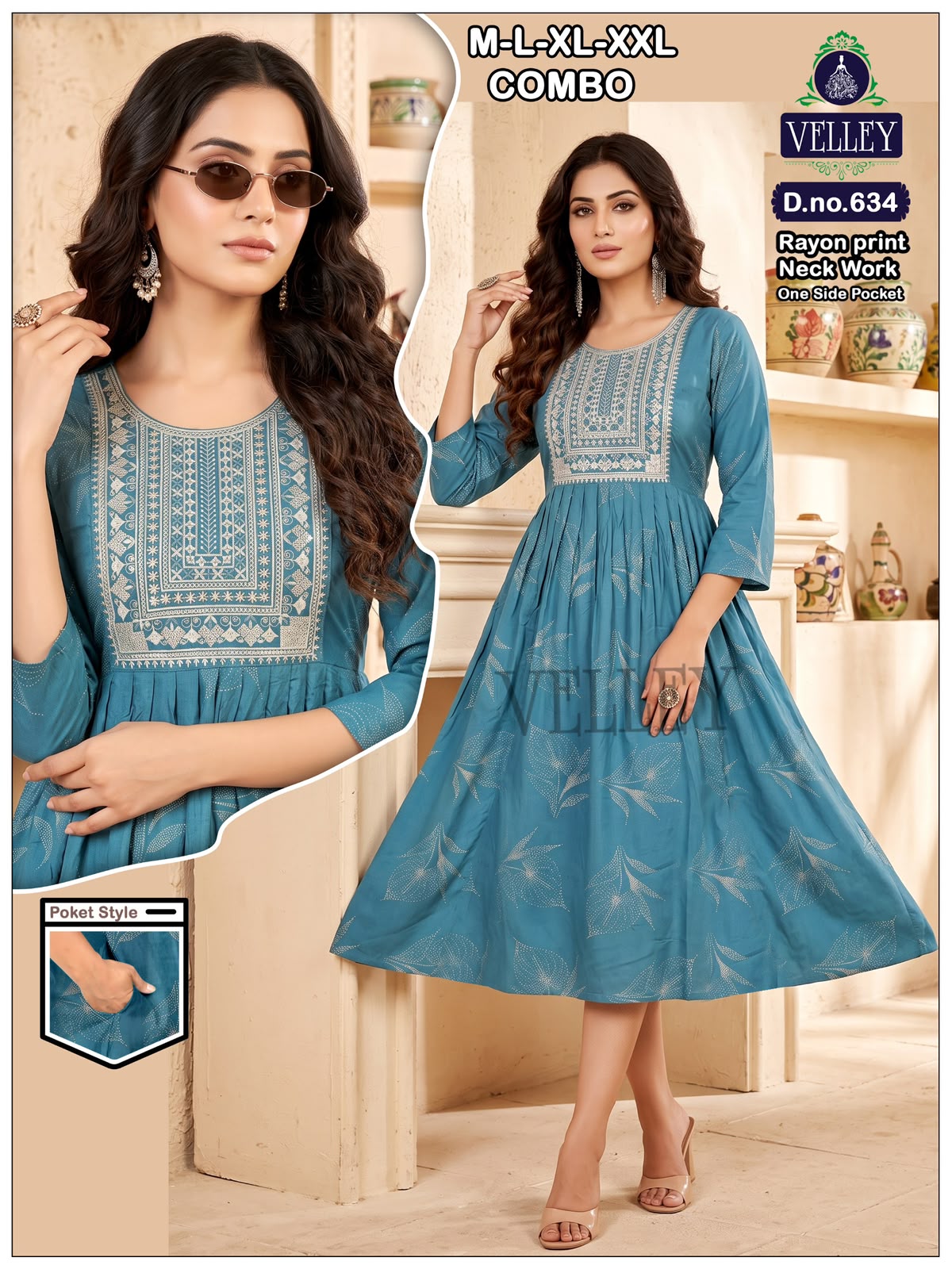 Rayon 2508 Velley Anarkali Kurtis Supplier Gujarat