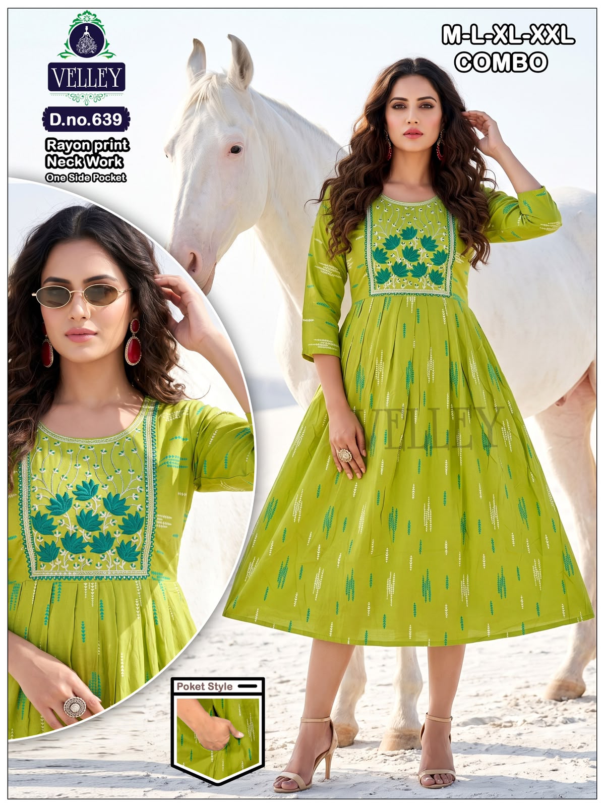 Rayon 2508 Velley Anarkali Kurtis Supplier Gujarat