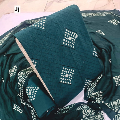 Rayon Kalki Self Work Batik Edition 1 Jj Salwar Suits Manufacturer