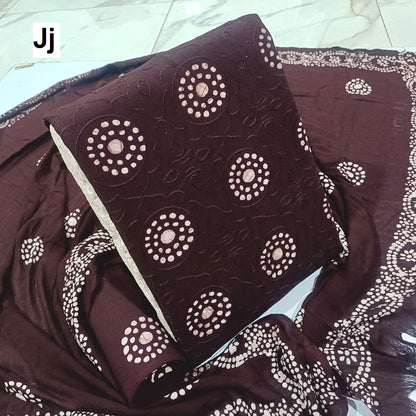 Rayon Kalki Self Work Batik Edition 1 Jj Salwar Suits Manufacturer